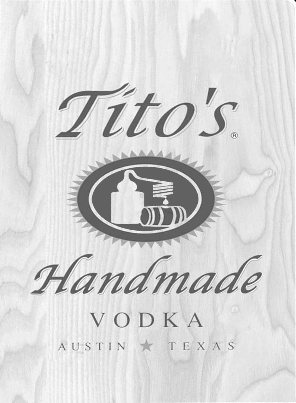 Wine Vodka Beer - ป้ายโลหะขนาด 8 x 12 นิ้ว -