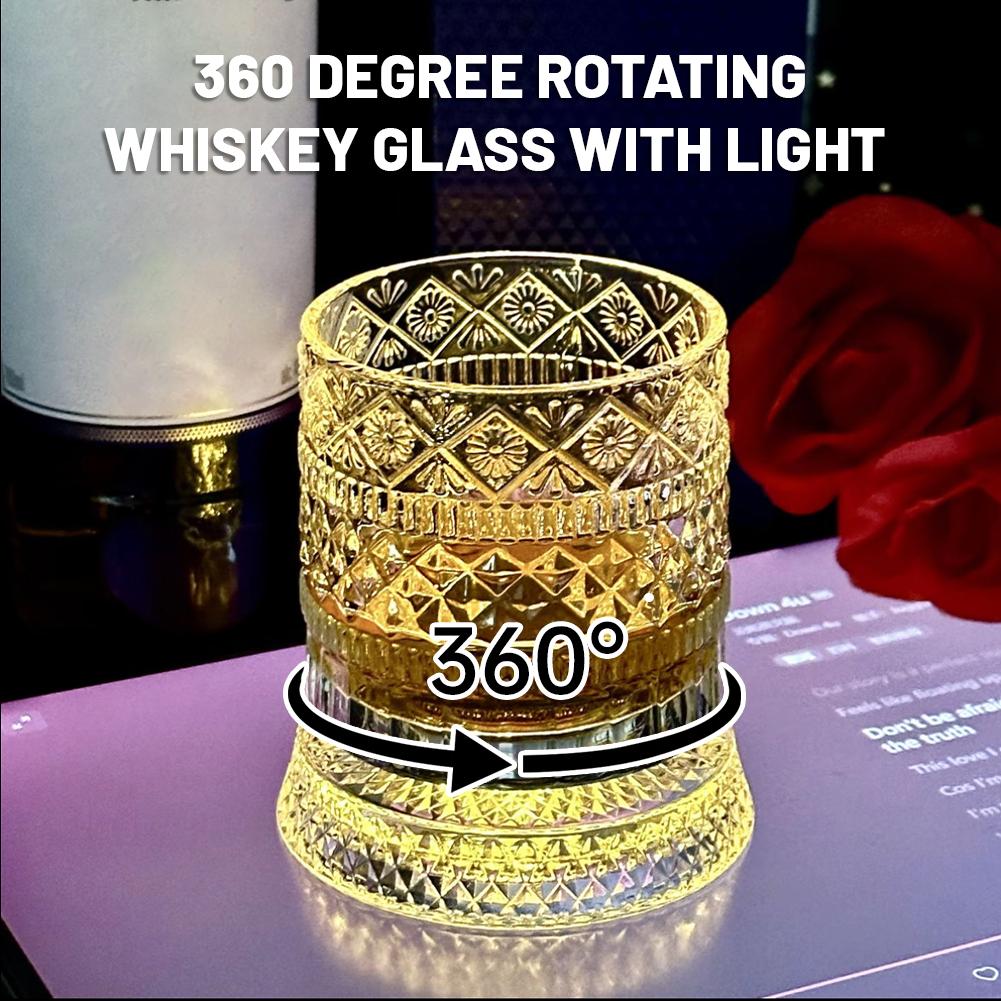 Wine With Beer Cocktail - แก้ววิสกี้หมุนได้ แก้วคริสตัลสร้างสรรค์สำหรับเบียร์ แก้วบรรเทาความเครียด แก้วเหล้าทรงตรง แก้วไวน์ แก้วบูร์บง