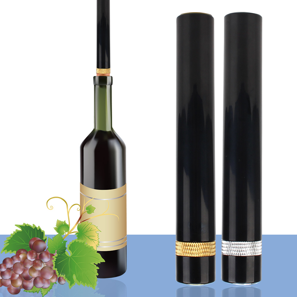 Wine Bottle Size - อุปกรณ์บาร์ ที่เปิดขวดไวน์ขนาดเล็ก ที่ดึงจุกขวดแบบพกพา ปั๊มลมเปิดขวดไวน์