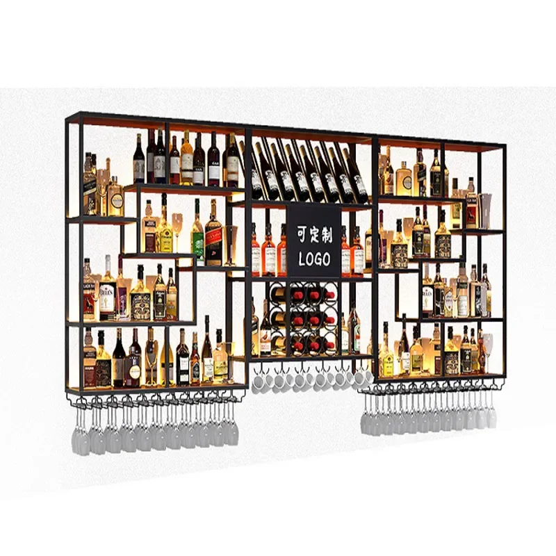 Wine Bottle Size - ชั้นวางไวน์ในห้องนั่งเล่น ห้องครัว บาร์ ตู้เก็บเหล้า ชั้นวางโชว์ ตู้เก็บไวน์