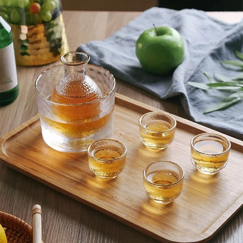 Wine Vodka Beer - แก้วชุดถ้วยเบียร์อุปกรณ์บาร์สาเกหม้อ Drinkware Shot แว่นตาสําหรับวอดก้า Bartender สไตล์ญี่ปุ่น