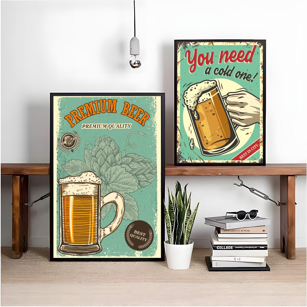 เบียร์ไวน์สไตล์ย้อนยุคภาพวาดกา - Wine Beer Photo บทวิจารณ์และราคา