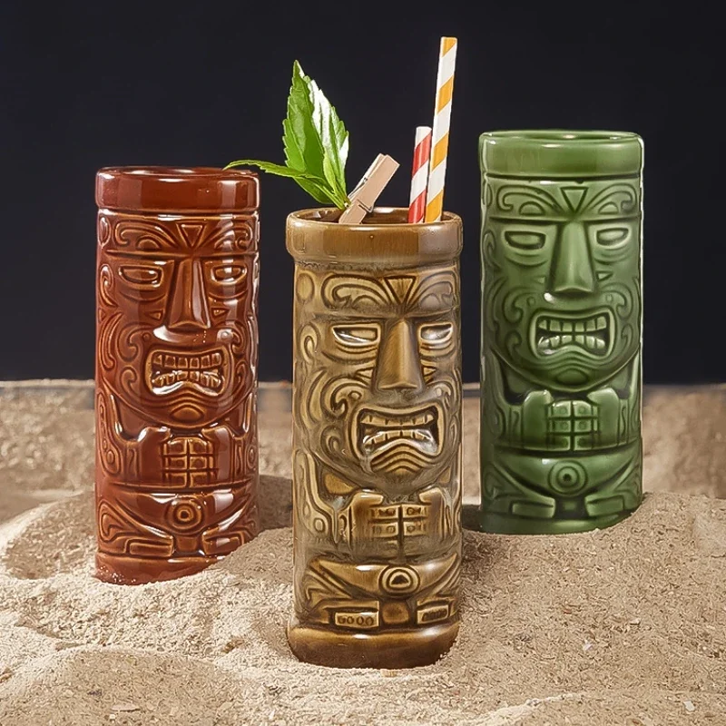 แก้วฮาวาย Tiki 60ชนิดแก้วค็อกเ - Wine With Beer Cocktail บทวิจารณ์และราคา