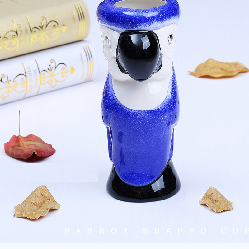 Parrot ฮาวาย Tiki แก้วค็อกเทลถ - Wine With Beer Cocktail บทวิจารณ์และราคา