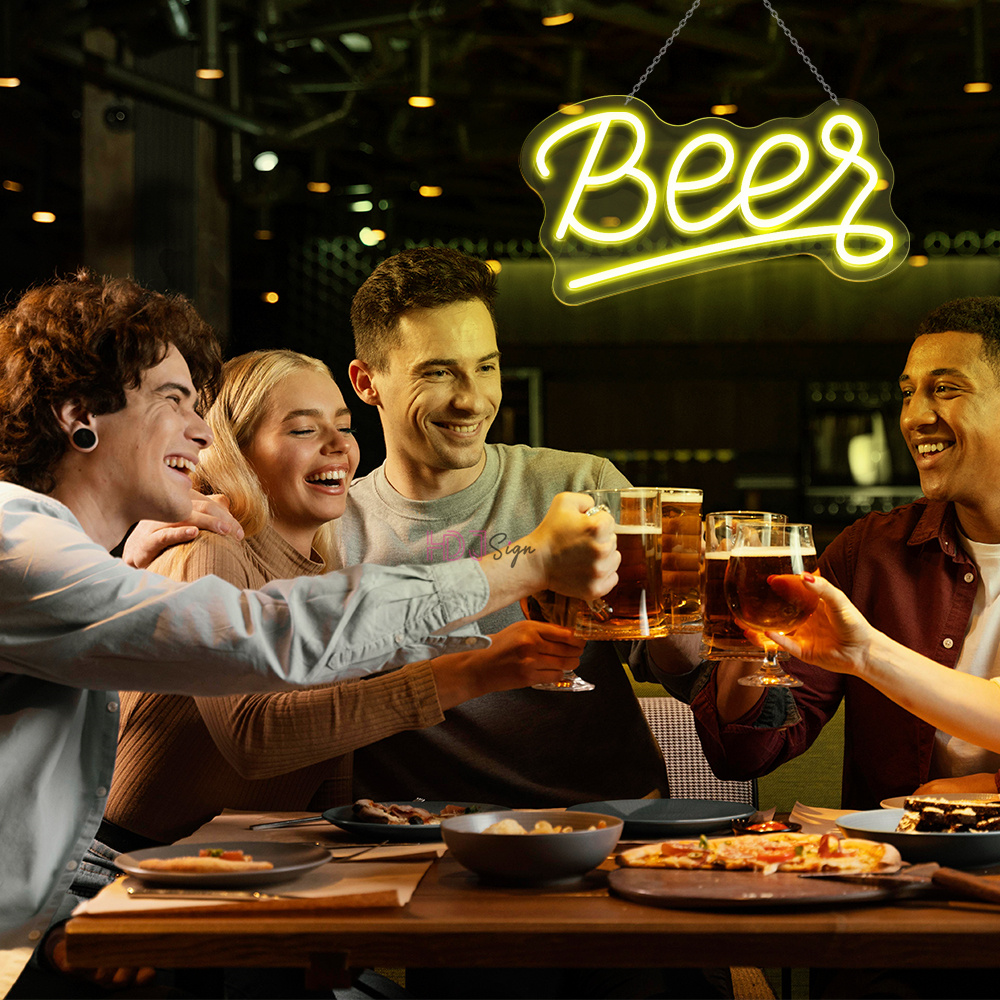 วิสกี้บาร์เบียร์ LED Neon Ligh - Wine Beer Whiskey Year บทวิจารณ์และราคา