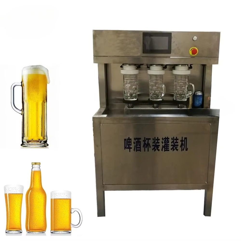 เครื่องบรรจุเบียร์แบบแมนนวลสำห - Wine Vodka Beer บทวิจารณ์และราคา
