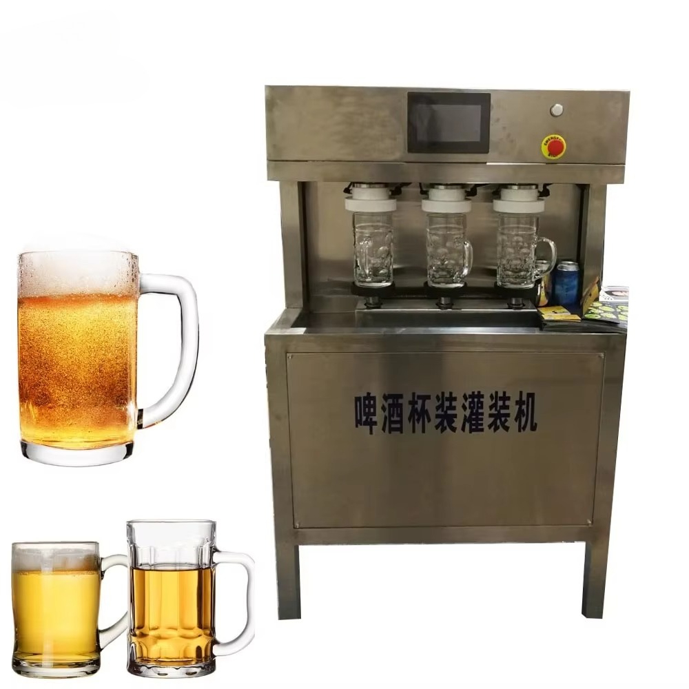 เครื่องบรรจุเบียร์แบบแมนนวลสำห - Wine Vodka Beer บทวิจารณ์และราคา