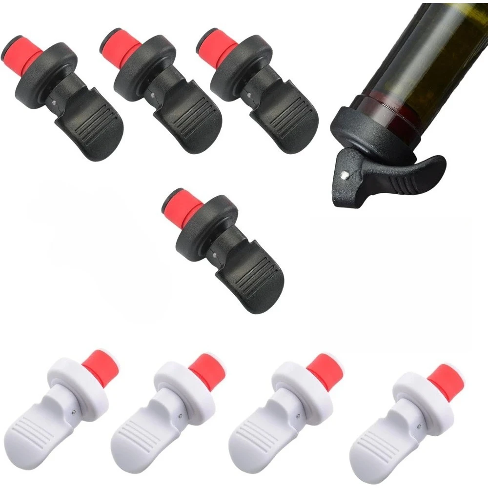 4PackWineBottle Stoppers วิสกี - Wine Beer Market บทวิจารณ์และราคา