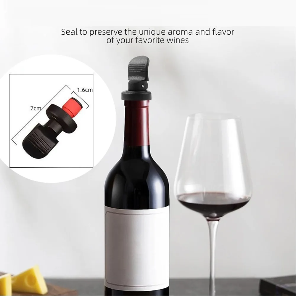 4PackWineBottle Stoppers วิสกี - Wine Beer Market บทวิจารณ์และราคา