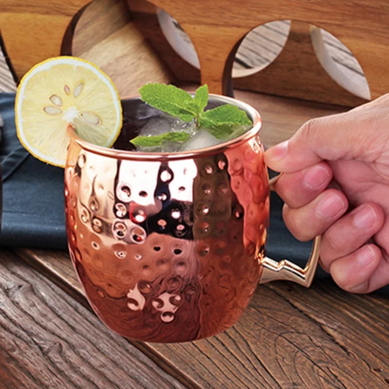 แก้วค็อกเทล 1-6 ชิ้น แก้วมอสโก - Wine With Beer Cocktail บทวิจารณ์และราคา