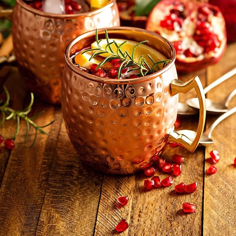 แก้วค็อกเทล 1-6 ชิ้น แก้วมอสโก - Wine With Beer Cocktail บทวิจารณ์และราคา