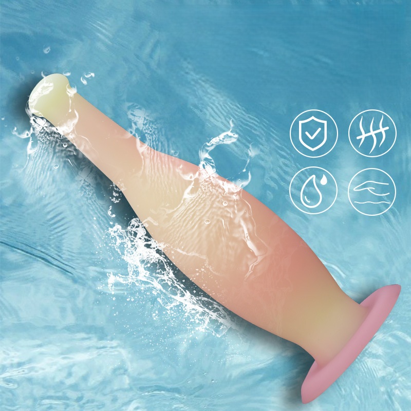 ปลั๊กก้น 3 ขนาด สีชมพู รูปทรงข - Wine Bottle Size บทวิจารณ์และราคา