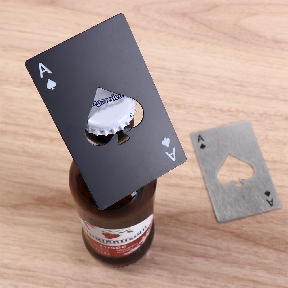 ที่เปิดขวดสแตนเลส ขนาดเท่าบัตร - Wine Bottle Size บทวิจารณ์และราคา