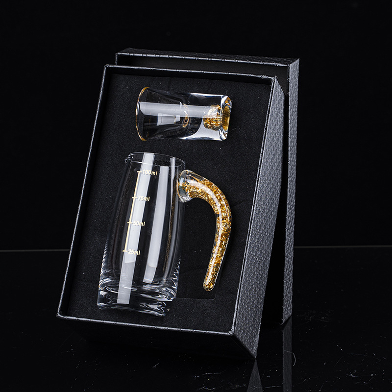 ชุดกล่องของขวัญแก้วคริสตัลทรงเ - Wine Vodka Beer บทวิจารณ์และราคา