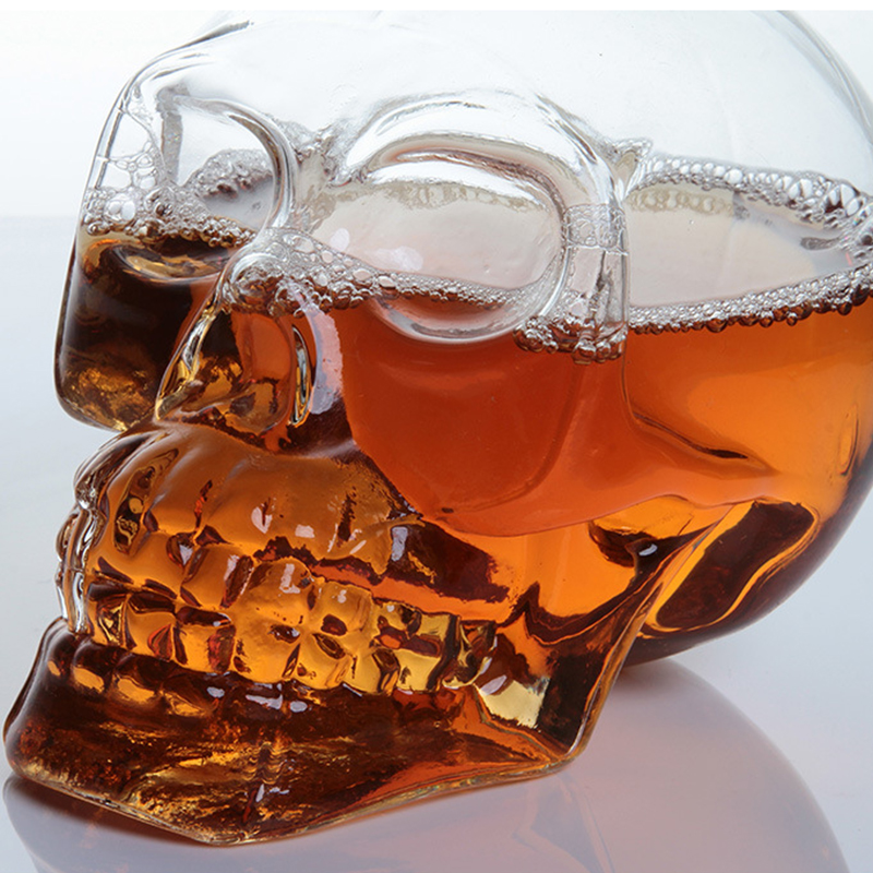 Creative Skull Head Decanter ข - Wine Vodka Beer บทวิจารณ์และราคา