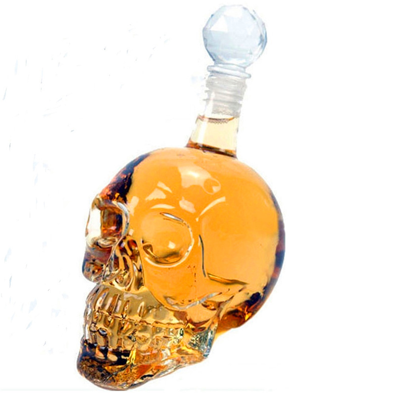Creative Skull Head Decanter ข - Wine Vodka Beer บทวิจารณ์และราคา