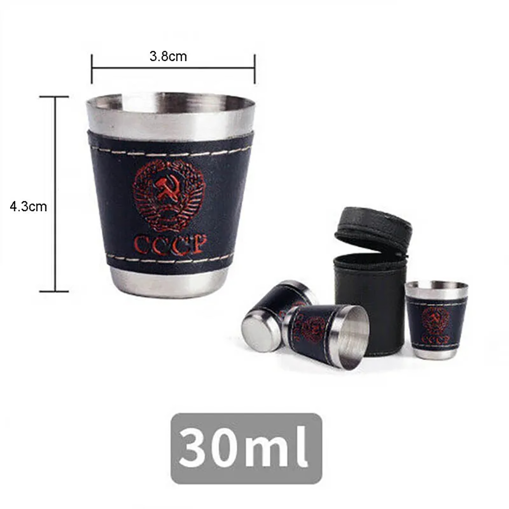 4 ชิ้นท่องเที่ยวกลางแจ้งชุดถ้ว - Beer Flight Set บทวิจารณ์และราคา