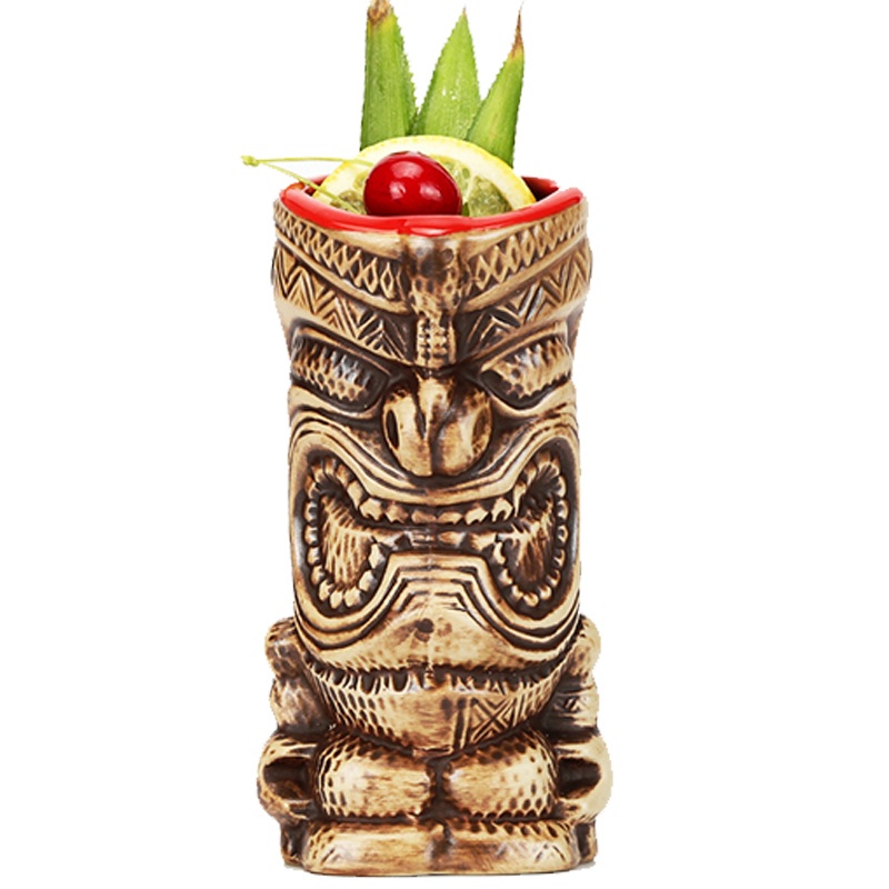 400Ml Tiki แก้วค็อกเทลเบียร์ถ้ - Wine With Beer Cocktail บทวิจารณ์และราคา