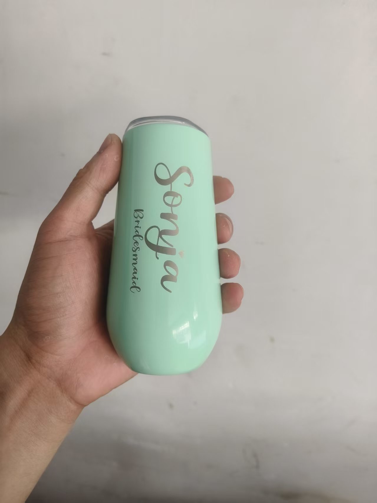 แก้วเก็บความเย็นสแตนเลส 6 ออนซ - Wine Beer Name บทวิจารณ์และราคา