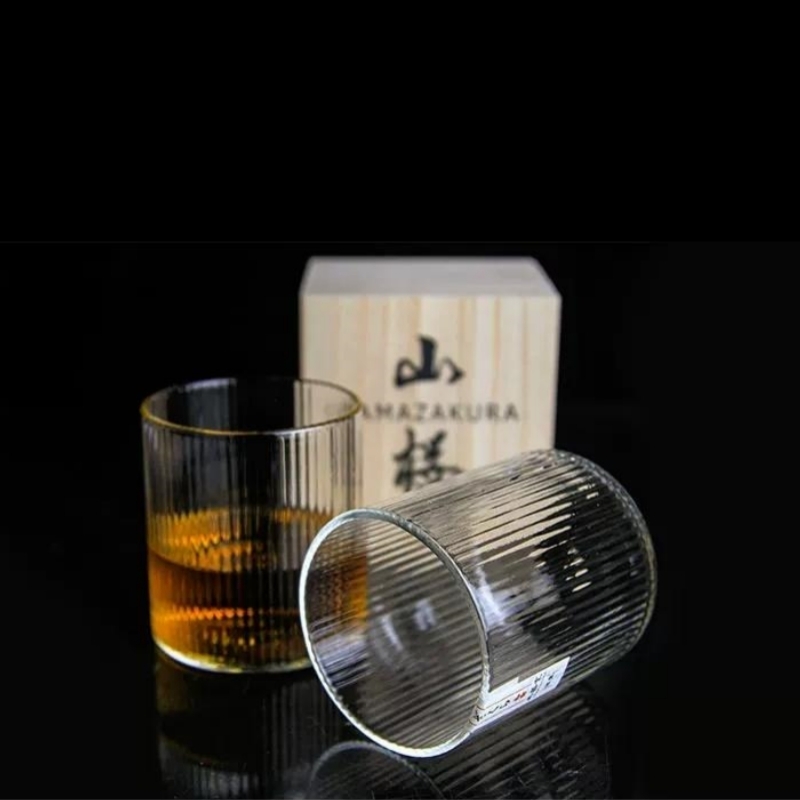 แก้วไวน์ไม่มีก้านลายลูกฟูกสไตล - Wine Vodka Beer บทวิจารณ์และราคา